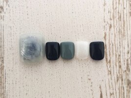 FOOT天然石ネイル ￥6800