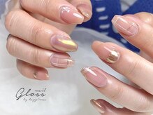 ネイルグロス 梅田茶屋町店(NAIL Gloss)/アート6本コース¥9900