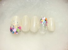 ネイルサロン フローリア(nail salon Florir)/シンプルホログラムネイル