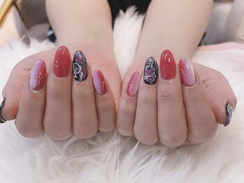 手描きアートネイル