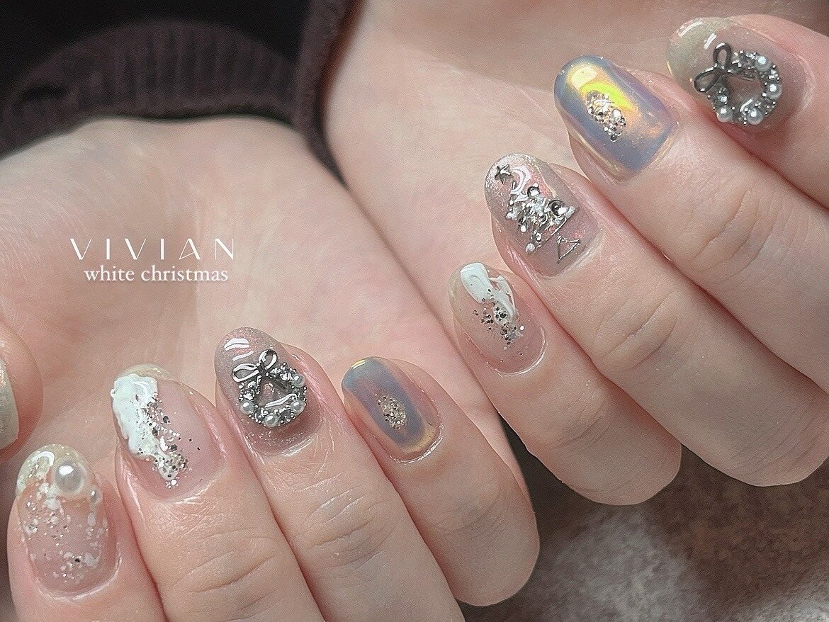 2026年冬トレンド】オーロラのネイルデザイン集｜人気順｜5ページ目