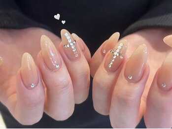 エマネイル プラスキハクヤ 肥後橋店(EmaNail+KIHAKUYA)/シンプルネイル♪