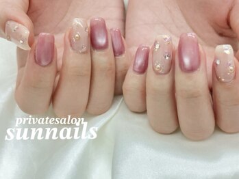 サンネイルズ(sun nails)/4本アートオプションマグネット