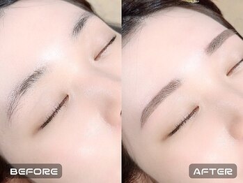 アイック 船橋店(I’ck)/ＷＡＸ＋間引きで美眉スタイル