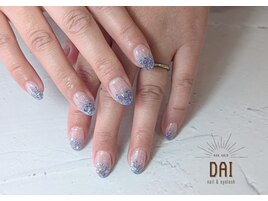 ラメグラデーション