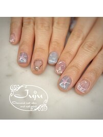 海ネイル　シェルネイル