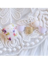 たゆ ネイル(たゆnail)/パラジェルフットフラワーネイル