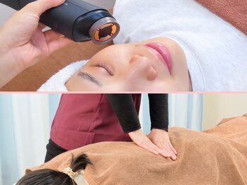 フラワーロード整骨院の写真/整骨院でフェイシャルエステ！ヘルス＆ビューティーケア！健康ボディで美肌効果も長持ち！