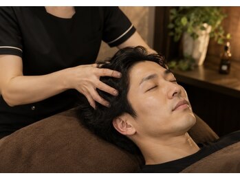癒縁/メンズにも人気のヘッドスパ