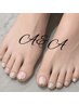 【FOOT】足元も華やかに♪デザイン持ち込みコース【¥13000→￥11000】