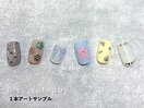 ワンカラー+1本アート/yotsuba