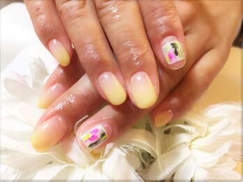 アンベリール ネイルサロンアンドスクール(embellir)/春色個性的ネイル