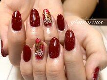 ネイルグラマラス 西新井店/《パラジェル》秋インクDesign