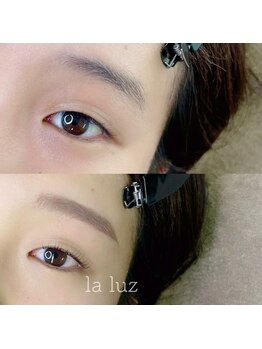 ラルース 高松店(la luz)/まつげパーマ+眉毛セット