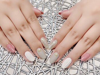 ラルネイル 大宮(Lull. nail)/#ニットネイル ＃冬ネイル
