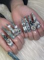 エムネイル(M-Nail)&nbsp;★ロングゴテゴテネイル★［長さだし/持ち込みデザインOK♪］
