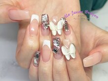 アン ジョーヌドラゴ/【自爪ネイル】蝶々ネイル