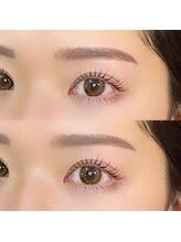 自然で立体的な眉毛パーマHBLができるのがロレインブロウ