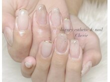 シェリエ(Cherie)/ニュアンスワントーンネイル