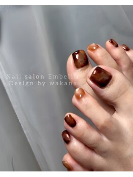 アンベリール(Embellir)/フット定額10本アート