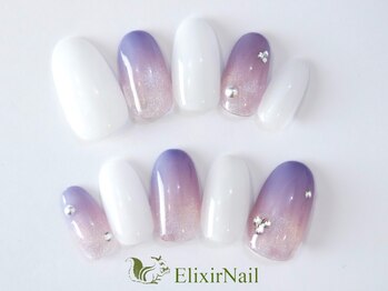 エリクサーネイル 神田(Elixir Nail)/シンプル / クーポン使用