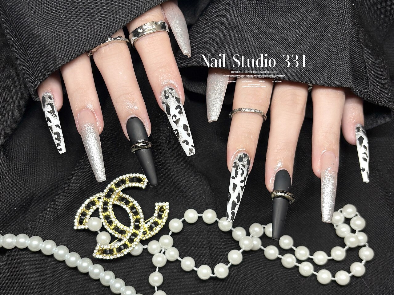 レオパードグラデーションドレープPコート レオパードグラデーションドレープPコート 2025年秋トレンド