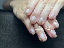 サロン エージー(salon AZ)/ラメグラデーション
