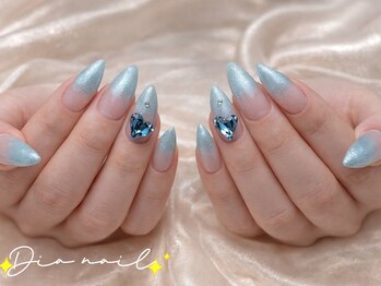 カラグラ/フィルイン/春ネイル