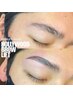 メンズ美眉【毛流れ整う・長さだし】眉WAX/HBL美眉パーマ