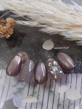 ネイルサロン アージュ(Nail Salon A jyu)/ストーンネイル