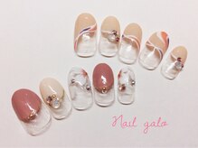 ガロ(Nail galo)/定額ジェルネイル　¥7400