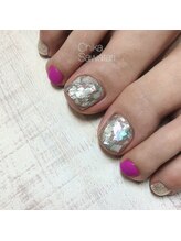 ノエム ネイルサロン(NOEM)/シルバーシェルアート