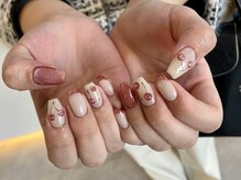 プラス ファースト(Plus 1st)/さくらんぼネイル　byKobayashi