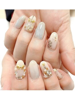 サロン ラーラフ(Salon)/【持ち込み】クリスマスネイル