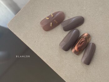 ネイルサロン ブランロール 三軒茶屋店(Blanl'or)/ブラウンネイル