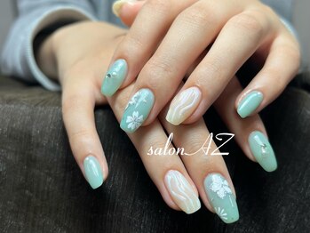 サロン エージー(salon AZ)/季節定額、正月ネイル