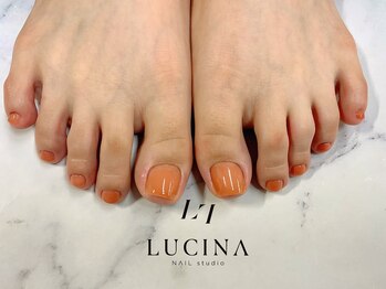 ネイルスタジオ ルキナ(LUCINA)/T-152 ウルツヤ秋色ワンカラー