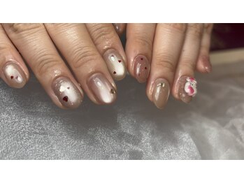 ネイルサロン ローズキュート シュシュ(NailSalon RoseCute chou chou)の写真/【ワンカラー・グラデ￥5500/￥6600】オフィスにもおすすめ！ちゅるん系も♪フィルイン/パラジェル対応OK◎