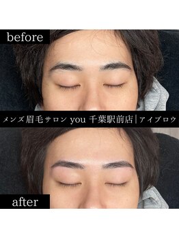 ユー 千葉駅前店(you)/メンズ眉毛/メンズ眉/千葉駅