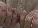 冬ネイル　ハートネイル /錦糸町