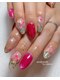 アンディネイル(andynails)の写真/ 【イベント・推し活にも最適♪】パーツ＆カラーの種類が豊富★ハイクオリティな手描き＆トレンドアート