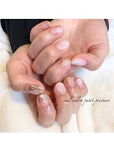 プティパントル(Putit Peinture)/ショートのニュアンスネイル♪