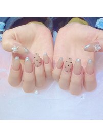 フレンチネイル/ドットネイル
