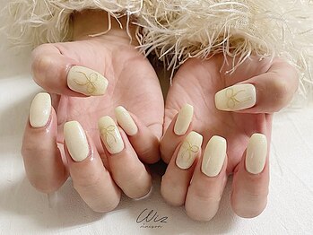 メゾン ウィズ(maison Wiz)の写真/シンプルでお洒落なデザインがお好きな方におすすめ♪シンプルだからこそ映える女性らしい綺麗な指先へ…◇