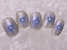 アイネイルズ 町田店(I nails)/フラッシュチークブルー10480円