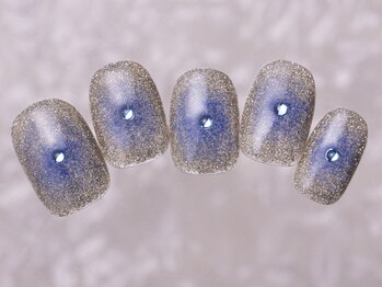 アイネイルズ 町田店(I nails)/フラッシュチークブルー10480円