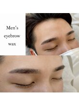 メンズアイブロウも対応しております！