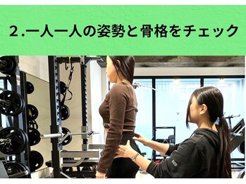 エボ パーソナルトレーニングジム 泉店(E.V.O)/【姿勢&骨格チェック】