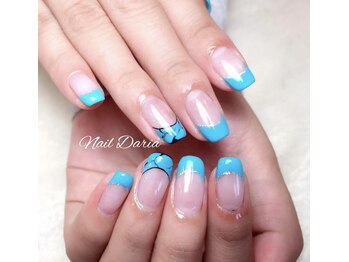 ダリア(Daria)/ターコイズブルー