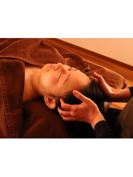 ヘッドスパで癒されたい